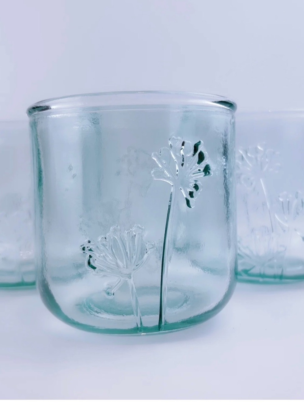 San Miguel Recycled glasses. 4 count - Picture 3 of 5